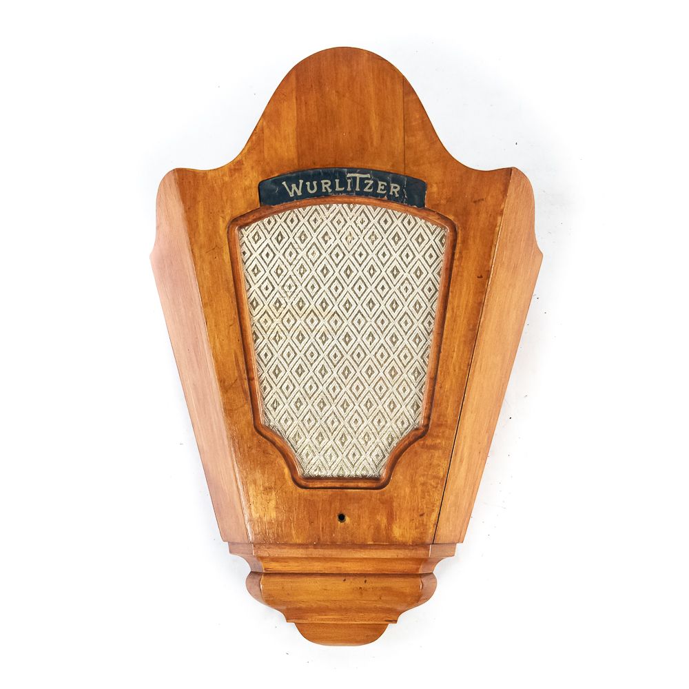 Wurlitzer 160 Jukebox Speaker. Excessive shipping due to size and fragility. 
Rare! Hard to find 