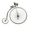 High Wheel (High Step) Bicycle. Replica of a Pennyfarthing High Wheel bicycle that has been Image - 9