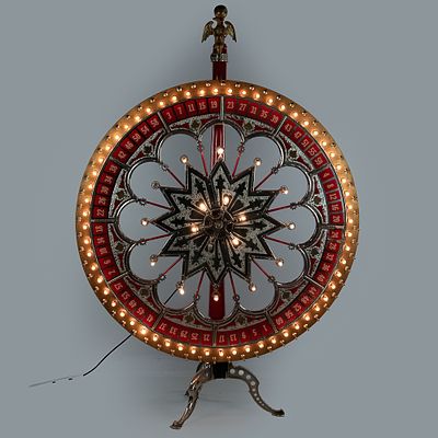 R.A. Big Six Light Up Gambling Wheel. Out of all the different large gambling wheels, these 