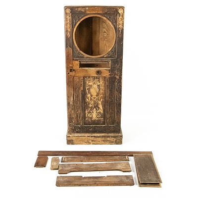 Early Mills Owl Upright Slot Machine Cabinet- What you see is what you get. NOTE: 