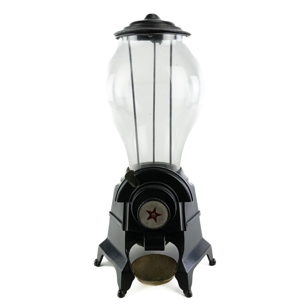 Rare Griswold Red Star Peanut Machine. Early coin op peanut machine made by the Griswold Mfg. 