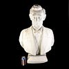 Early 1900's Abraham Lincoln Bust. Pedestal bust of Abraham Lincoln. Early 1900's plaster with a Image - 1