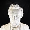 Early 1900's Abraham Lincoln Bust. Pedestal bust of Abraham Lincoln. Early 1900's plaster with a Image - 2