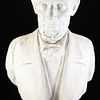 Early 1900's Abraham Lincoln Bust. Pedestal bust of Abraham Lincoln. Early 1900's plaster with a Image - 3