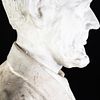 Early 1900's Abraham Lincoln Bust. Pedestal bust of Abraham Lincoln. Early 1900's plaster with a Image - 14