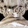 Antique Bust of William Shakespeare. Plaster bust of William Shakespeare. Antique pedestal piece Image - 10