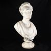 President Abe Lincoln Pedestal Bust. Large plaster pedestal bust of President Abraham Lincoln. Image - 18