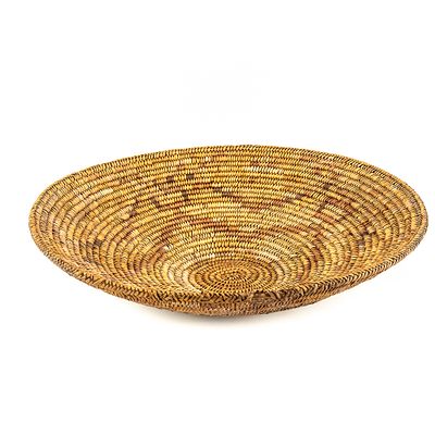 1920s Jicarilla Apache Basket Tray. This Jicarilla Apache basket tray dates from the 1920s. It 
