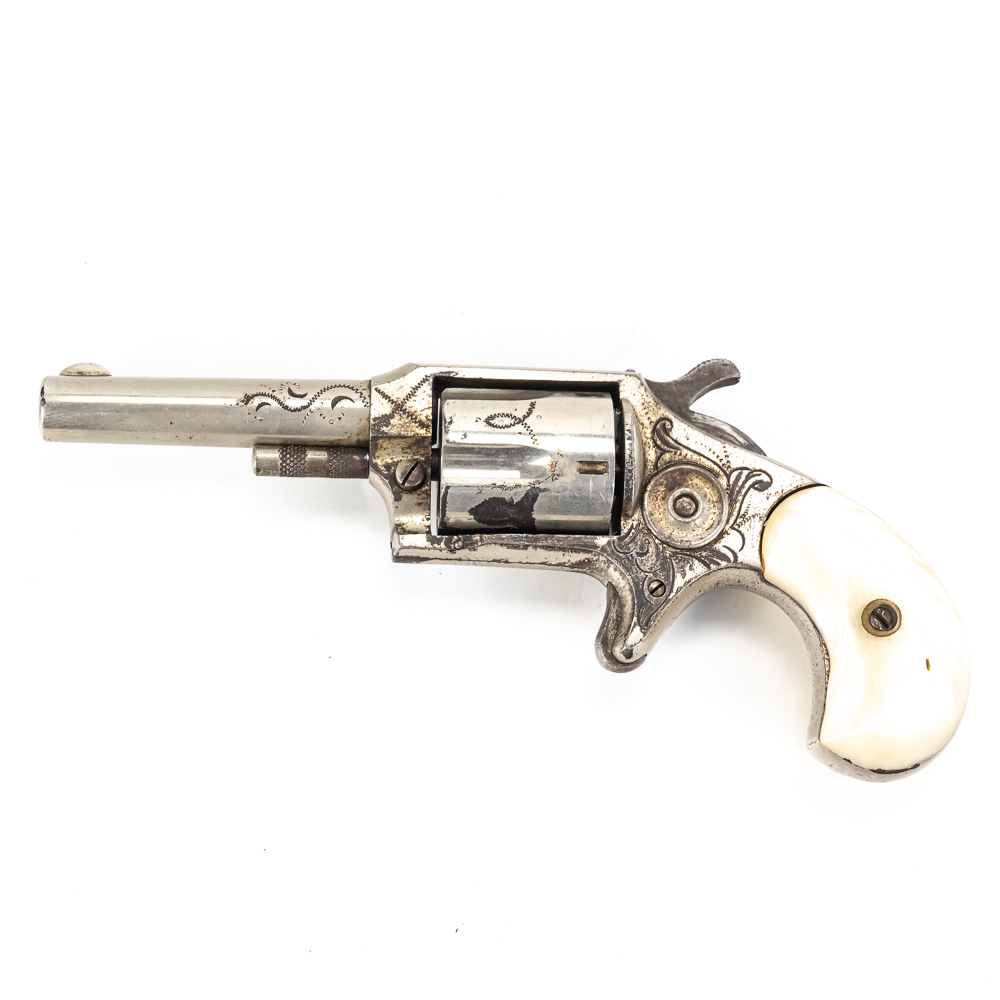 Lot 1356 - Hopkins & Allen Red Jacket No. 8 Revolver .32 cal
