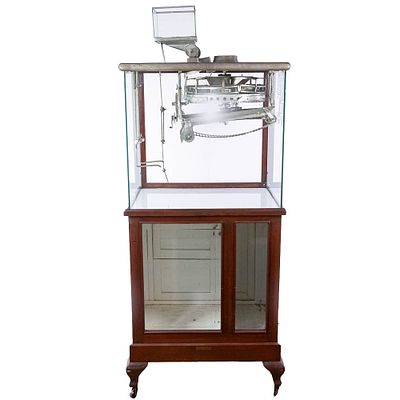 Holcomb & Hoke Popcorn Machine Prototype 1912. PRICE LOWERED! Early Holcomb and Hoke machine - 