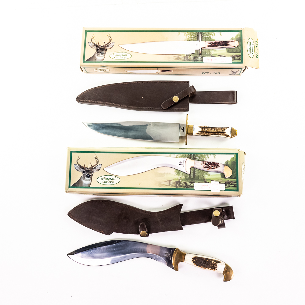 Lot 524 - 2x Whitetail Cutlery 10