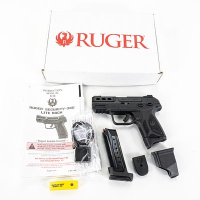 Ruger Security-380 .380ACP Pistol 386-18442. Ruger Security 380 Pistol. Caliber 380 ACP. 