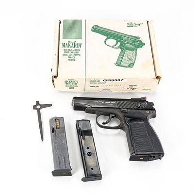 Russian IJ70-17AH Makarov .380ACP Pistol RU02947. Russian Makarov IJ70 Pistol. Caliber 380ACP. 
