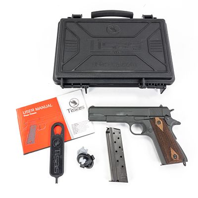 TISAS 1911A1 US Army 9mm Luger T0620-22K02353. Tisas Model 1911A1 US Army. Caliber 9mm Luger. 