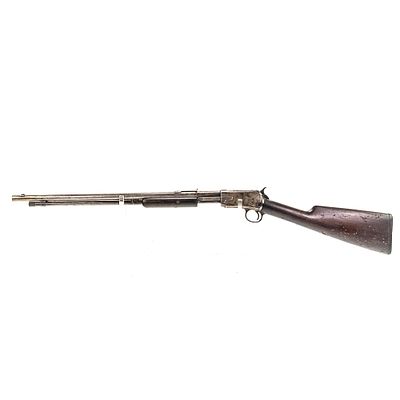 Winchester 1906 .22lr Rifle. Winchester Model 1906 pump action rifle. Caliber .22 Short. Early 