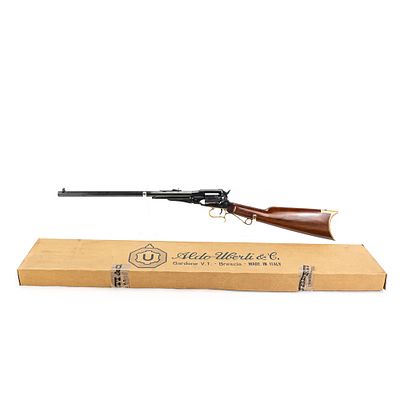 Uberti 1858 New Army 44BP Rifle A18115. Uberti 1858 New Army Revolving Carbine. Caliber .44 
