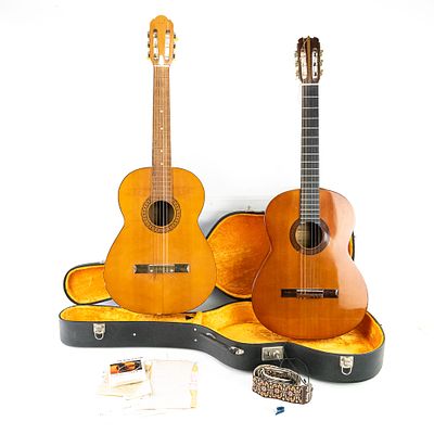 70s Garcia Model 3 Acoustic Guitar & Model 265. Collection features a 1970s Garcia grade 3 