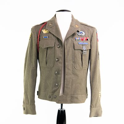 WWII Ike Jacket - 82nd ABN 325th Glider INF REG. Ike Jacket - 82nd Airborne Division - 325th 