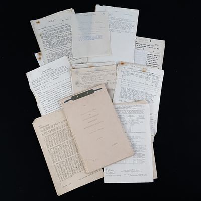 TOP SECRET BIGOT-Tiger & Neptune US/UK Naval Docs. Collection of orders and plans associated 