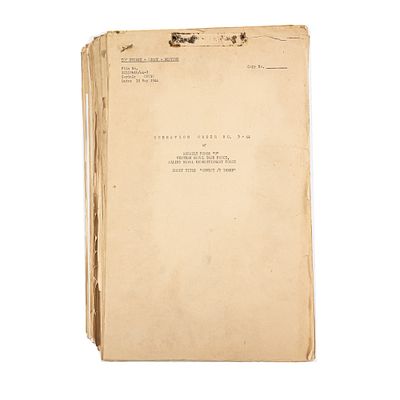 WWII D-Day BIGOT Force U Op Order 3-44 SN #0010. WWII D-Day BIGOT Force U Op Order 3-44 “We’ll 