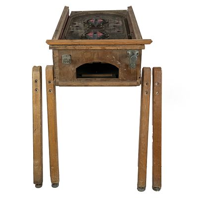 1930s Gottlieb "Flying-Trapeze" Pin Game. An exceptionally rare and historically important early 