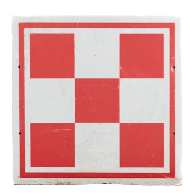 Purina Single Sided Embossed Tin Advertising Sign. "Purina" single sided embossed tin 