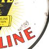 30" Omar Gasoline DSP Porcelain Advertising Sign. Hard to come by "OMAR GASOLINE" double sided Image - 2