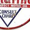 30" Polarine Consult Chart DSP Advertising Sign. "Polarine Consult Chart" the Perfect Motor Oil Image - 3