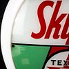 18" Sky Chief Glass Gas Advertising Globe. 18" (stands)Sky Chief advertising glass gas globe. Image - 1