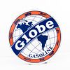 42" Globe Gasoline DSP Porcelain Advertising Sign. "GLOBE GASOLINE" double sided 42" porcelain Image - 6