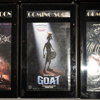 Coming Soon Movie Poster Case. Back lit Coming Soon one sheet movie poster case in good 
