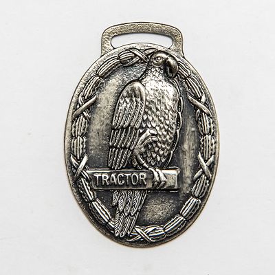 Vintage Watch FOB - IWFAI 1989 TRACTOR EAGLE. Pre-owned. Dents, dings, scratches and other 