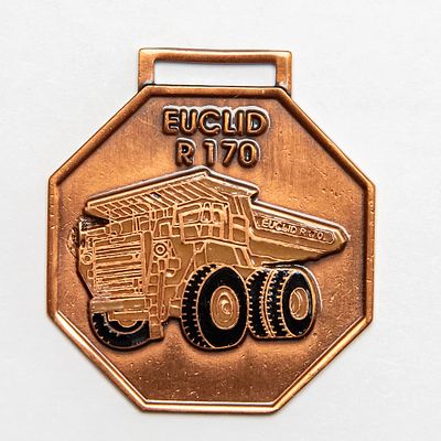 Vintage Watch FOB - EUCLID R170 DUMP TRUCK. Pre-owned. Dents, dings, scratches and other damage 