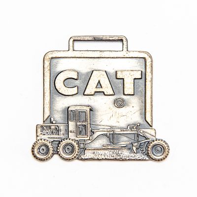 Vintage Watch FOB - CAT - PATTEN INDUSTRIES. Pre-owned. Dents, dings, scratches and other damage 