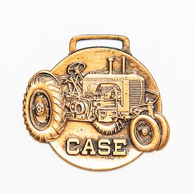 Vintage Watch FOB - CASE TRACTOR. Pre-owned. Dents, dings, scratches and other damage may be 