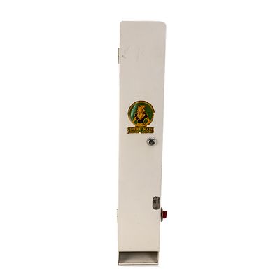 Coin Op "Pure Nap" Sanitary Napkin Vending Machine. A wall mount, 10 cent vending machine with 