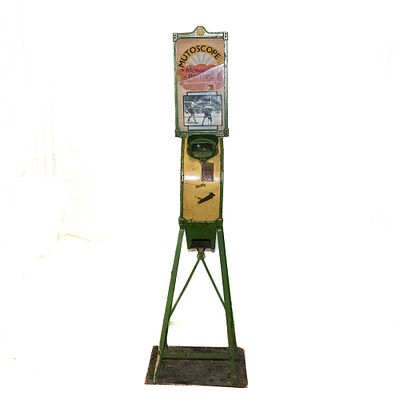 Coin Op Floor Model International Mutoscope. International Mutoscope is the successor company of 