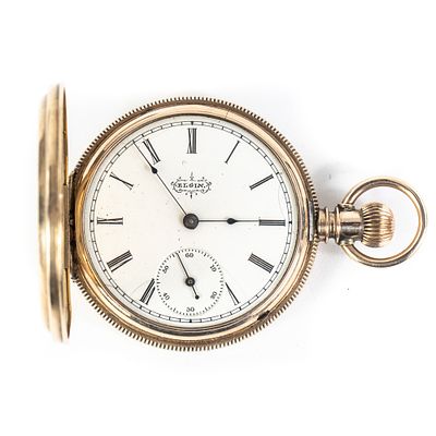 Ornate Ladies Elgin 10k Fancy Dial Pocket Watch. Ornate Ladies Elgin Fancy Dial pocket watch 