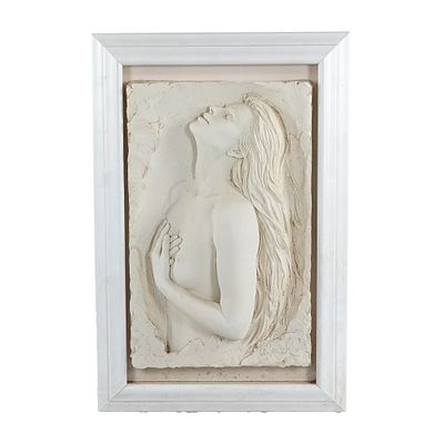 Bill Mack "Passion" Relief Sculpture, 3D sculpture by American Artist, Bill Mach, known for his 
