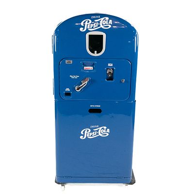 Restored Vendo Model PC27B Pepsi Pop Machine. Completely restored, inside and out rare pop 
