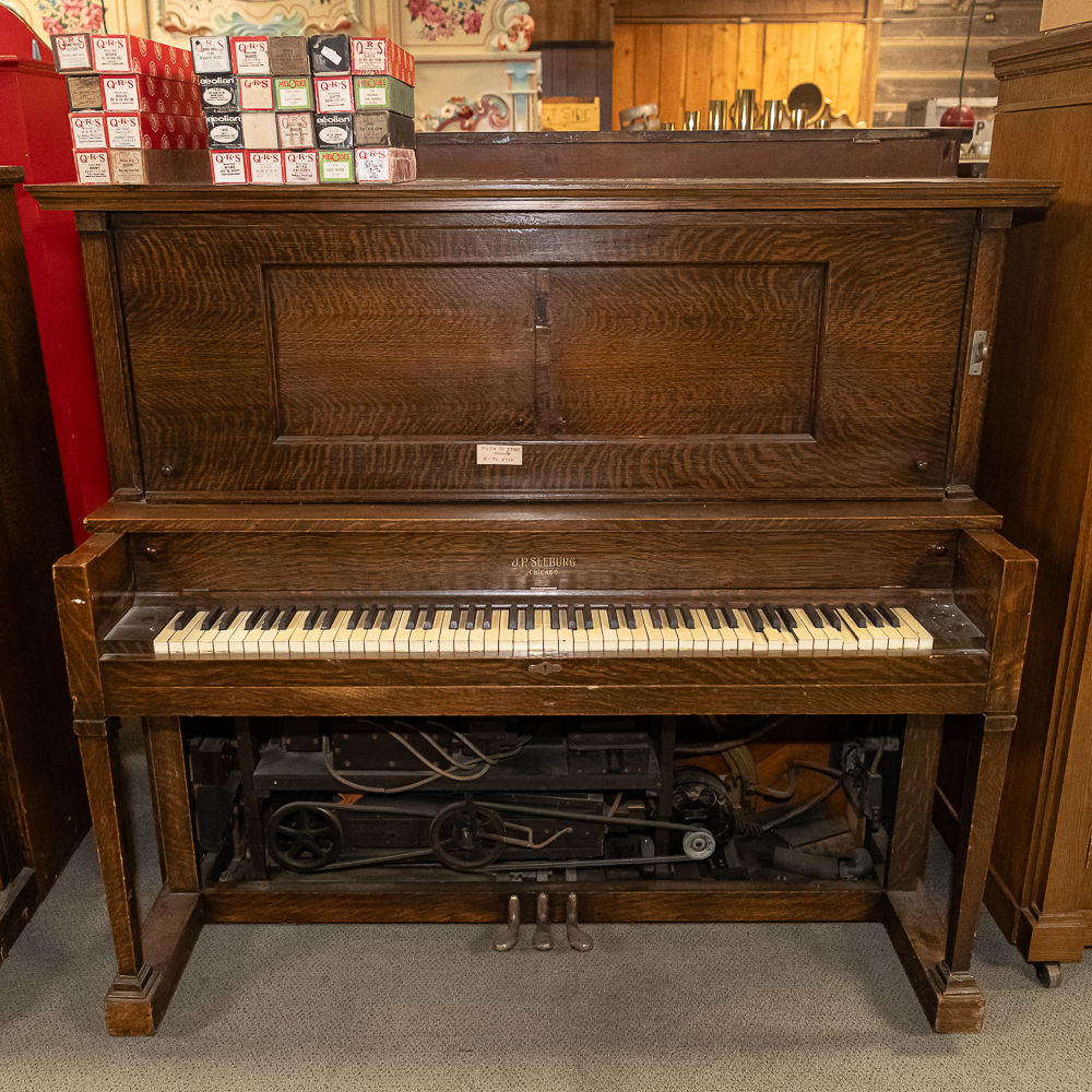 Lot 1146 - Seeburg Style X Coin Op Expression Piano c.1921