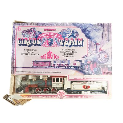 Bachman The Big Top Circus Electronic Train Set. Bachman Emmett Kelly Jr. The Big Top Circus 