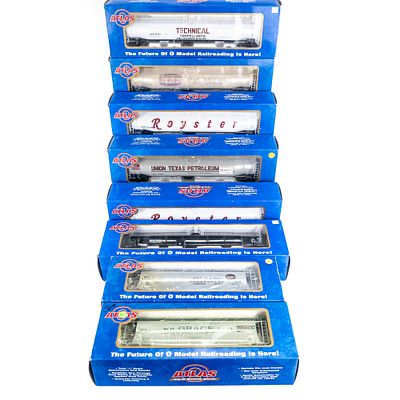 ATLAS Big Rolling Stock ACF 33,000 Tank RR Cars +. ATLAS Big Rolling Stock (6) ACF 33,000 Gallon 