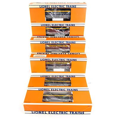 Lionel C&O Aluminum (6) Passenger Railway Car Set. Lionel Chesapeake & Ohio Aluminum (6) 