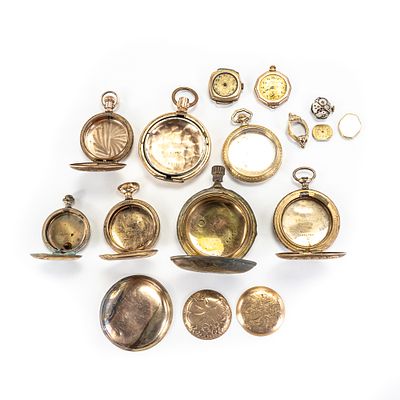 Guaranteed & Warranted Wrist & Pocket Watches. Collection showcases (3) Warranted wrist watches 