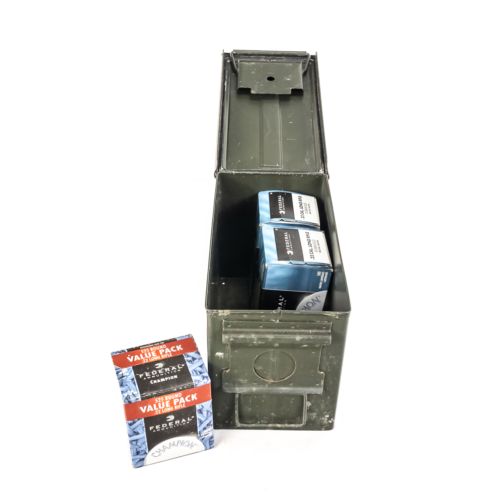2050rds of caliber .22LR Ammunition.