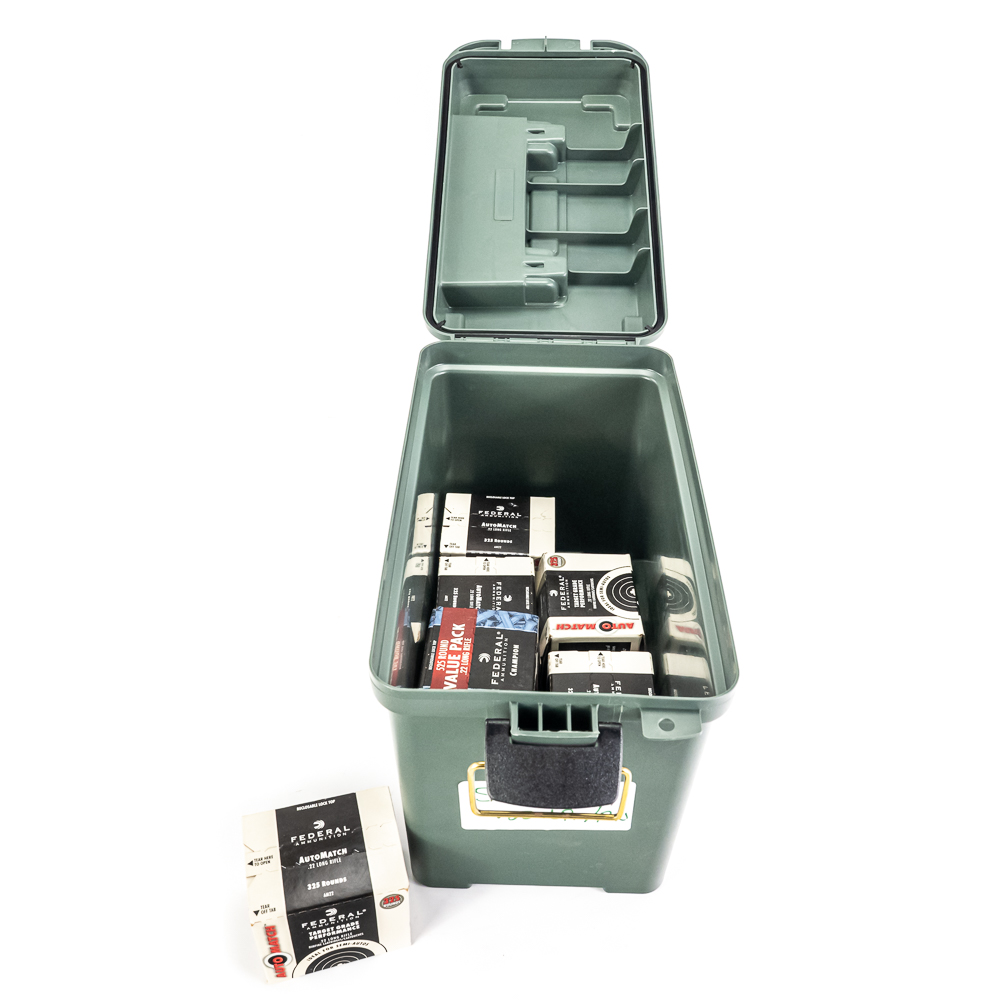 2150rds of Caliber .22 Long Rifle Ammunition