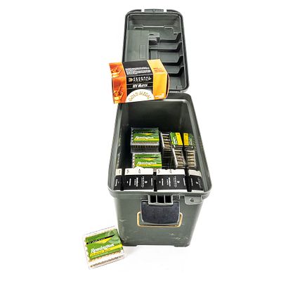 2375rds of Caliber .22 Long Rifle Ammunition. 2375 rounds of caliber .22 Long Rifle/ .22LR 