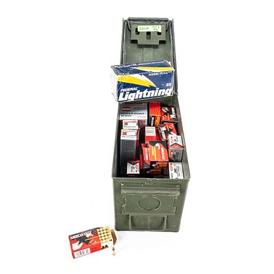 2750rds of Caliber .22 Long Rifle Ammunition. 2750 rounds of caliber .22 Long Rifle/ .22LR 
