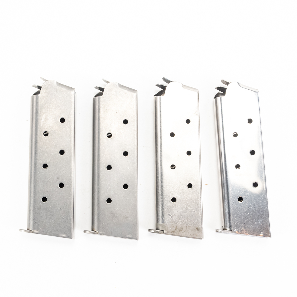 4 Colt 1911 .45 Magazines